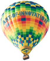 art of innovation consulting balloon rising